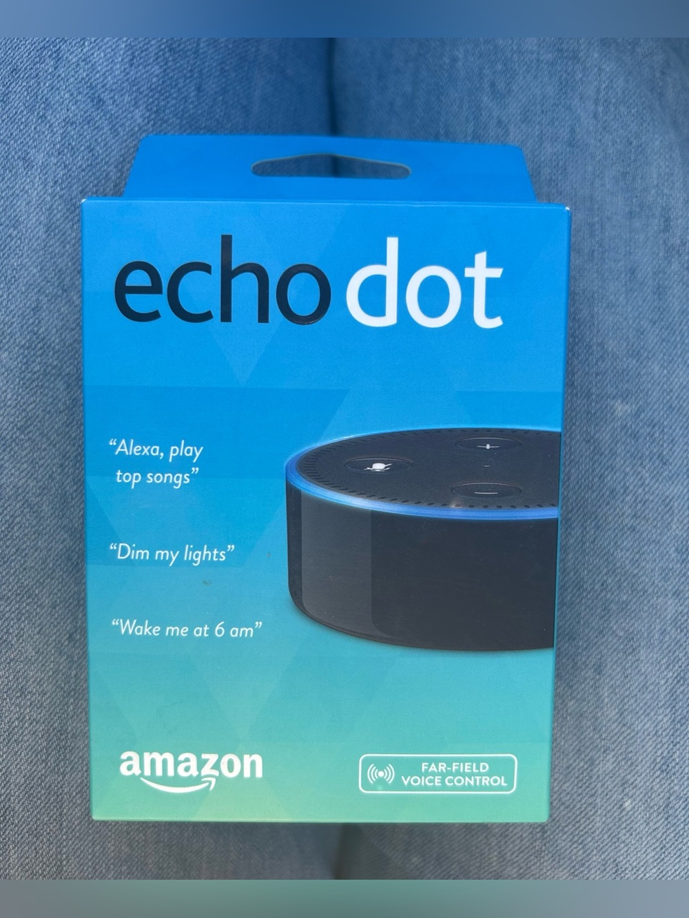 Amazon EchoDot “Far-Field Voice Control” NIB Never Opened - UNTESTED